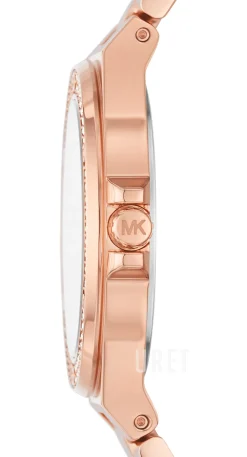 Lennox Silverfärgad/Roséguldstonat stål Ø33 mm