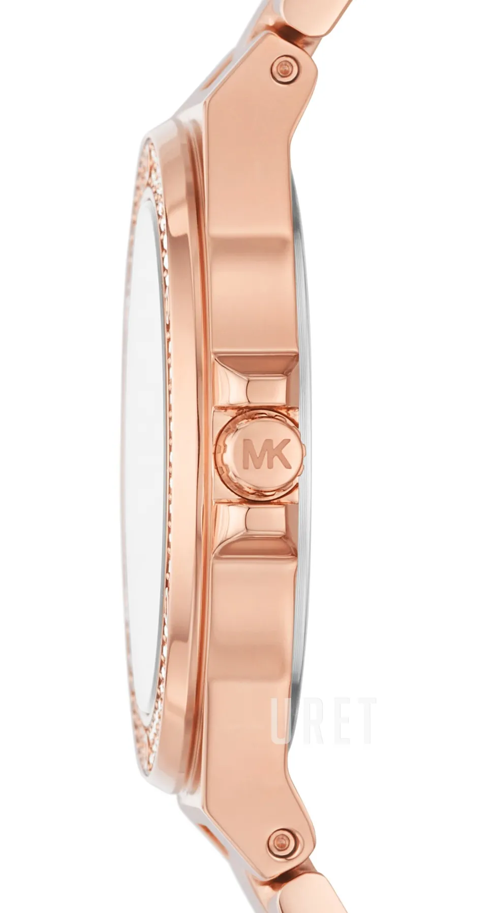 Lennox Silverfärgad/Roséguldstonat stål Ø33 mm