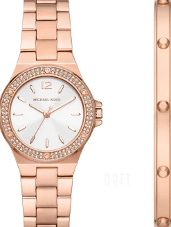 Lennox Vit/Roséguldstonat stål Ø33 mm