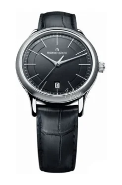 Les Classiques Date Svart/Läder Ø38 mm