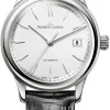 Les Classiques Silverfärgad/Läder Ø38 mm
