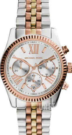 Lexington Silverfärgad/Roséguldstonat stål Ø38 mm