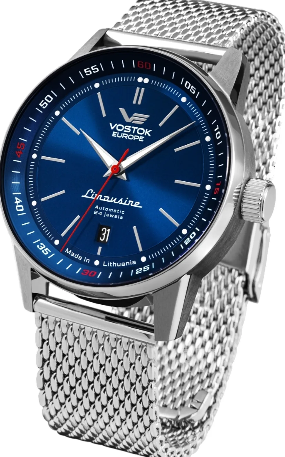 Limousine Blå/Stål Ø43 mm