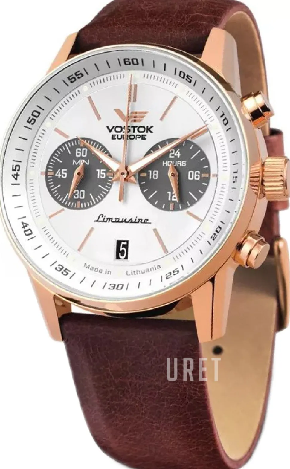 Limousine Vit/Läder Ø43 mm