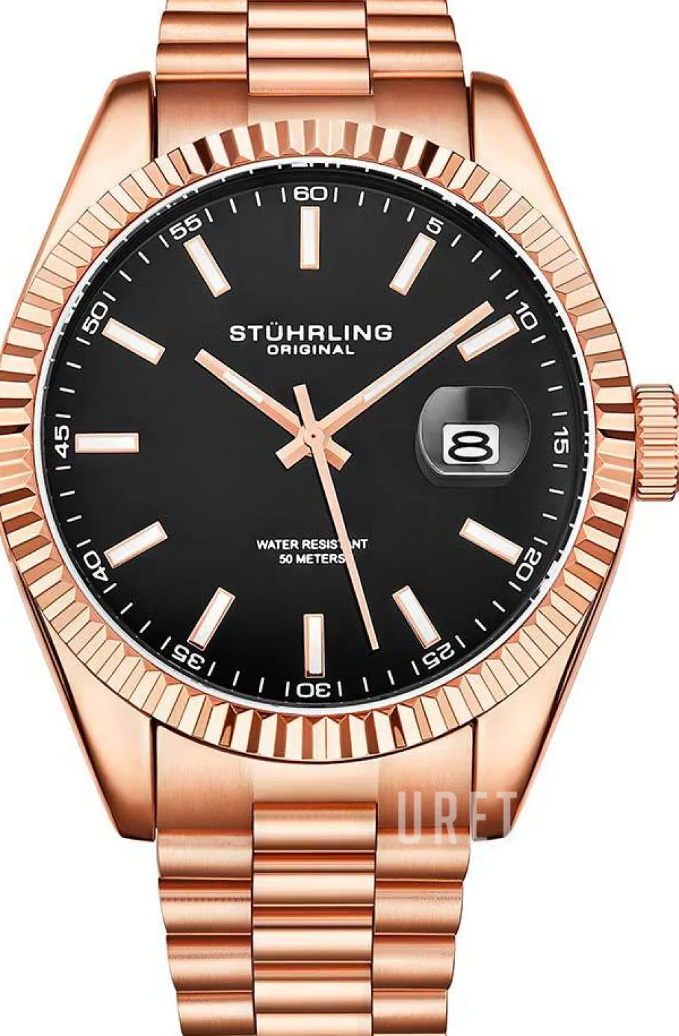 Lineage Svart/Roséguldstonat stål Ø42 mm