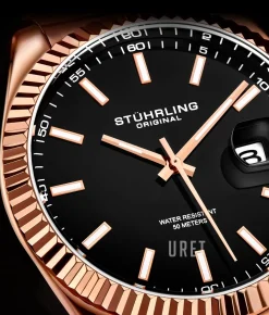 Lineage Svart/Roséguldstonat stål Ø42 mm