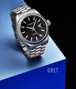 Lineage Svart/Stål Ø42 mm