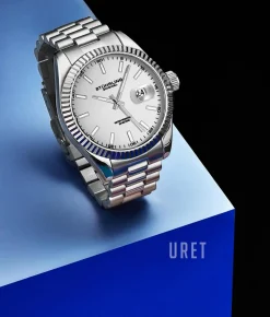 Lineage Vit/Stål Ø42 mm