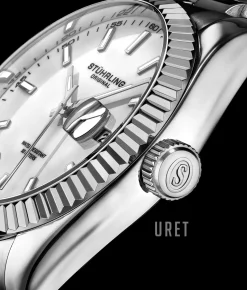 Lineage Vit/Stål Ø42 mm