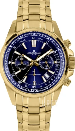 Liverpool Blå/Gulguldtonat stål Ø44 mm