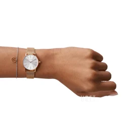 Lola Silverfärgad/Roséguldstonat stål Ø28 mm