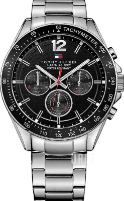 Luke Svart/Stål Ø46 mm