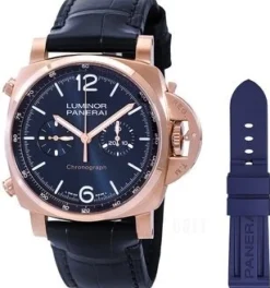 Luminor Blå/Läder Ø44 mm