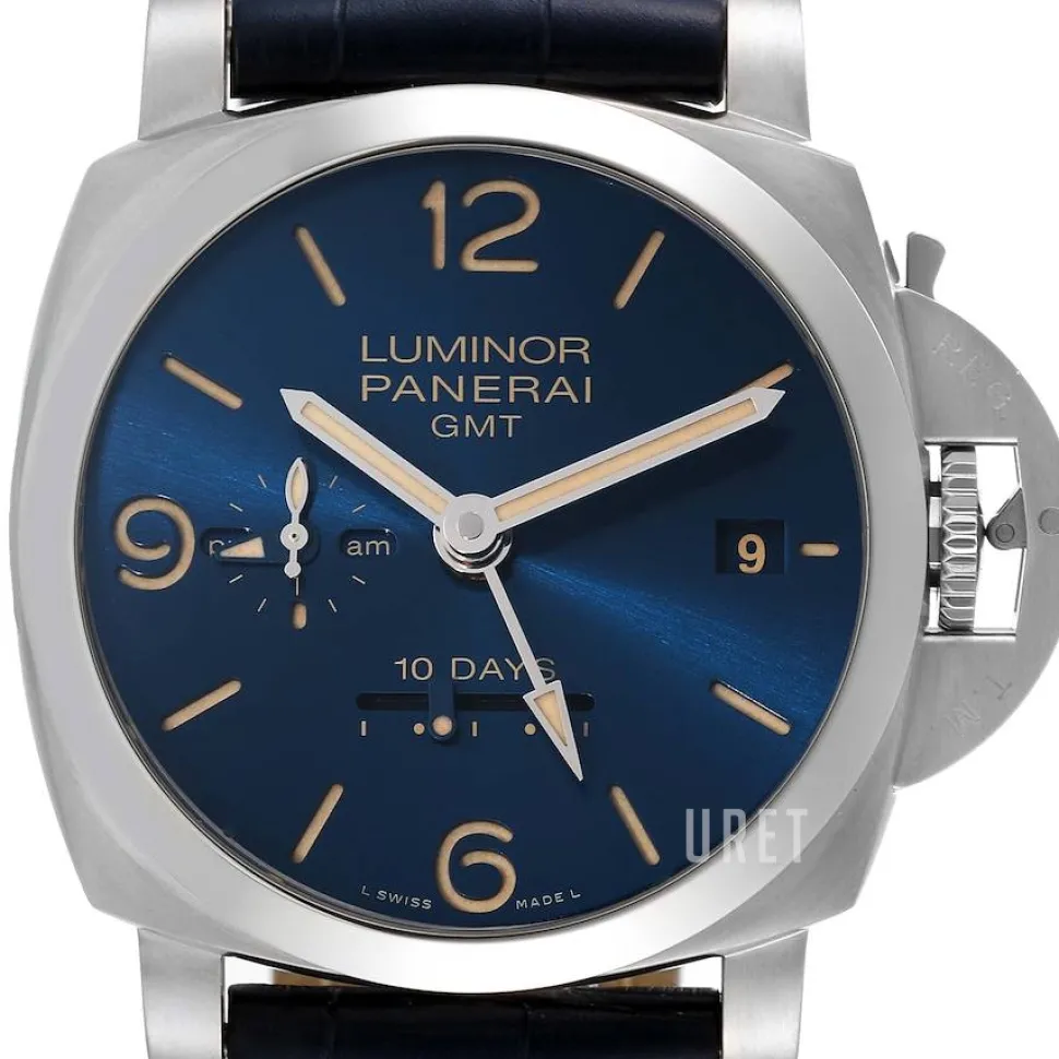 Luminor Blå/Läder Ø44 mm