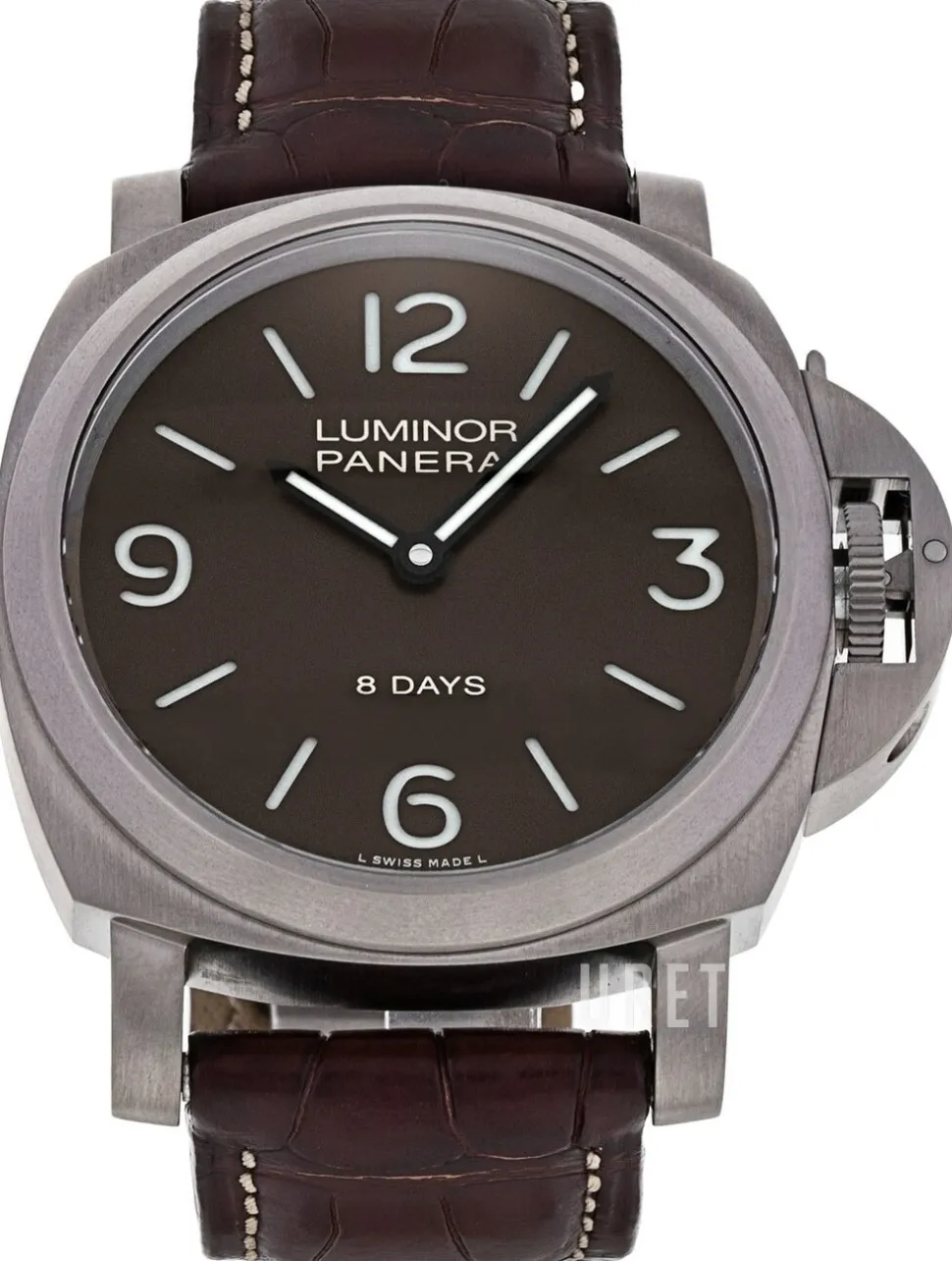 Luminor Brun/Läder Ø44 mm