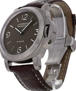 Luminor Brun/Läder Ø44 mm