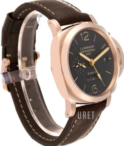 Luminor Brun/Läder Ø44 mm