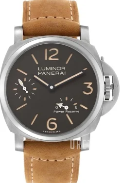 Luminor Brun/Läder Ø44 mm