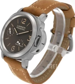 Luminor Brun/Läder Ø44 mm