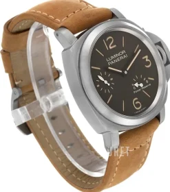 Luminor Brun/Läder Ø44 mm