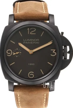 Luminor Brun/Läder Ø47 mm