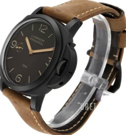 Luminor Brun/Läder Ø47 mm