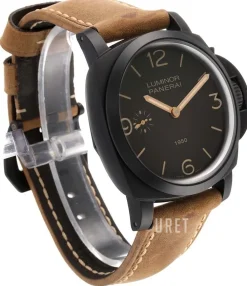 Luminor Brun/Läder Ø47 mm