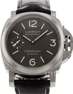 Luminor Brun/Läder Ø44 mm