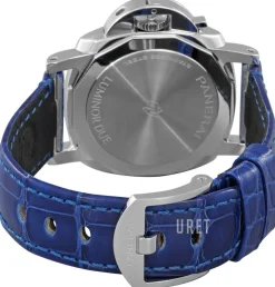 Luminor Due Blå/Läder Ø38 mm