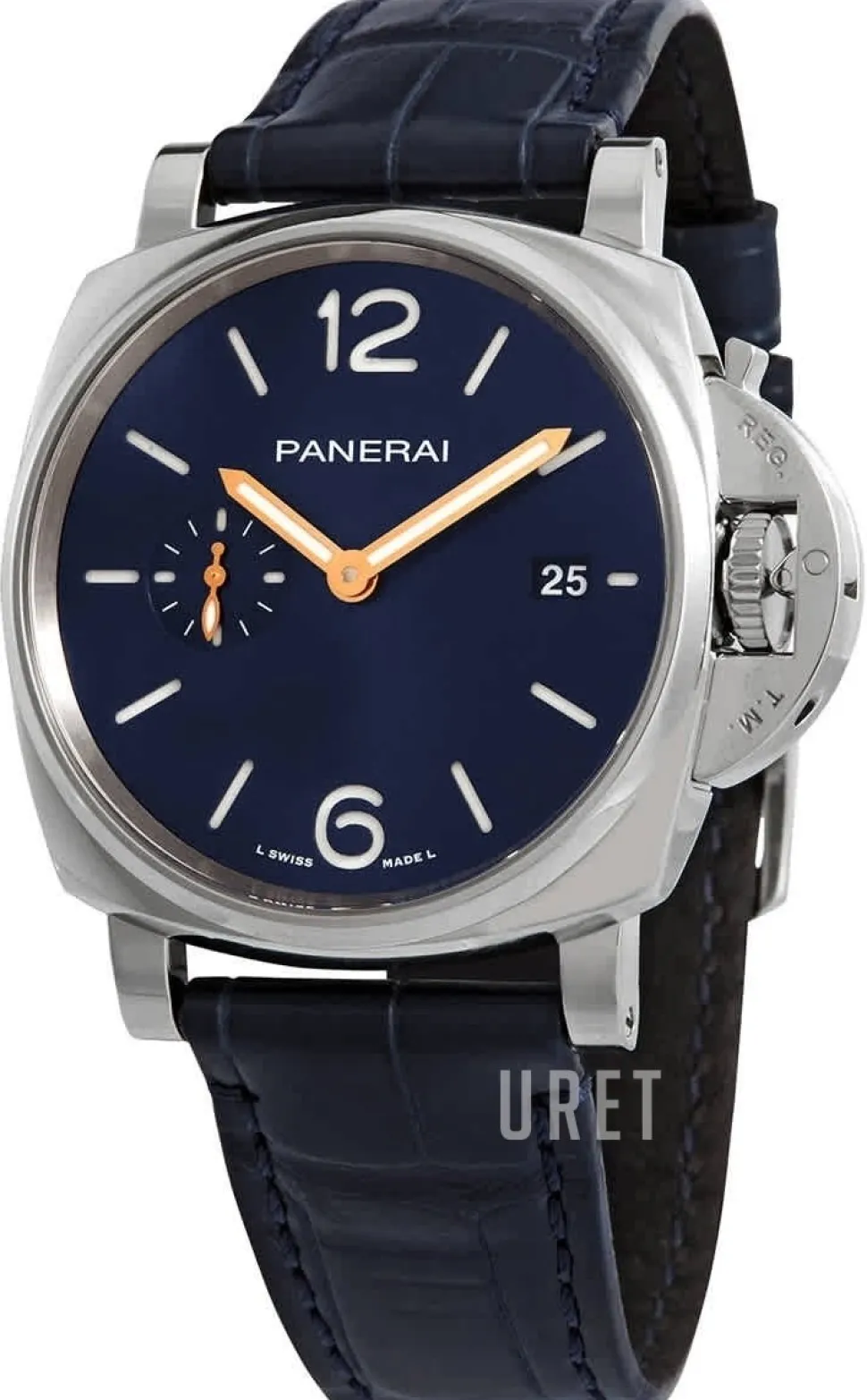 Luminor Due Blå/Läder Ø42 mm