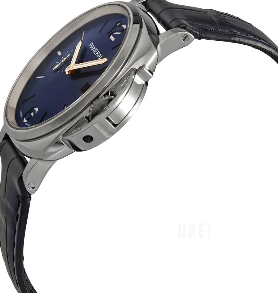 Luminor Due Blå/Läder Ø42 mm