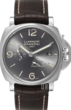 Luminor Grå/Läder Ø45 mm