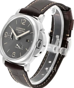 Luminor Grå/Läder Ø45 mm