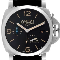 Luminor Marina Svart/Läder Ø44 mm