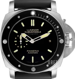 Luminor Svart/Gummi Ø47 mm