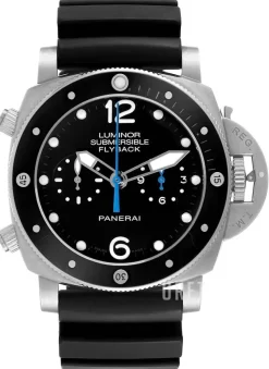 Luminor Svart/Gummi Ø47 mm