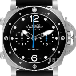 Luminor Svart/Gummi Ø47 mm