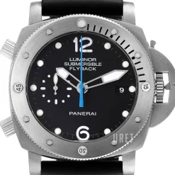 Luminor Svart/Gummi Ø47 mm