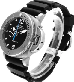 Luminor Svart/Gummi Ø47 mm