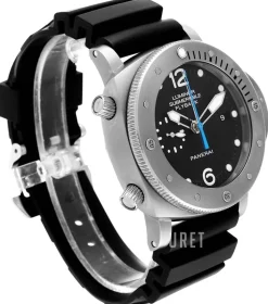 Luminor Svart/Gummi Ø47 mm