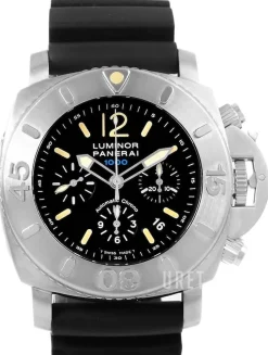 Luminor Svart/Gummi Ø47 mm