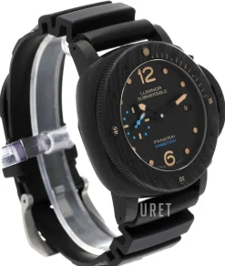 Luminor Svart/Gummi Ø47 mm