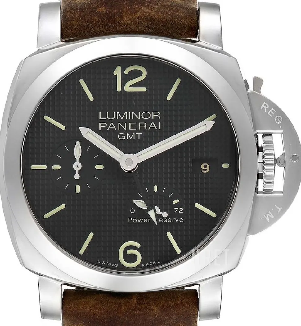 Luminor Svart/Läder Ø42 mm