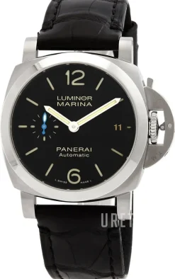 Luminor Svart/Läder Ø40 mm