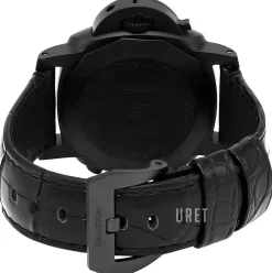 Luminor Svart/Läder Ø44 mm