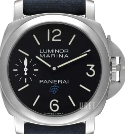 Luminor Svart/Läder Ø44 mm