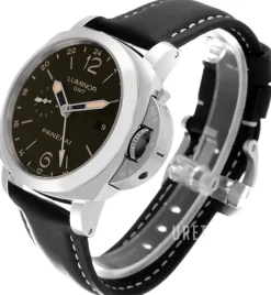 Luminor Svart/Läder Ø44 mm