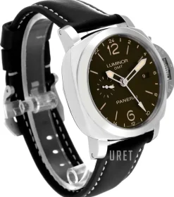 Luminor Svart/Läder Ø44 mm