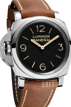 Luminor Svart/Läder Ø47 mm