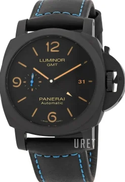 Luminor Svart/Läder Ø44 mm